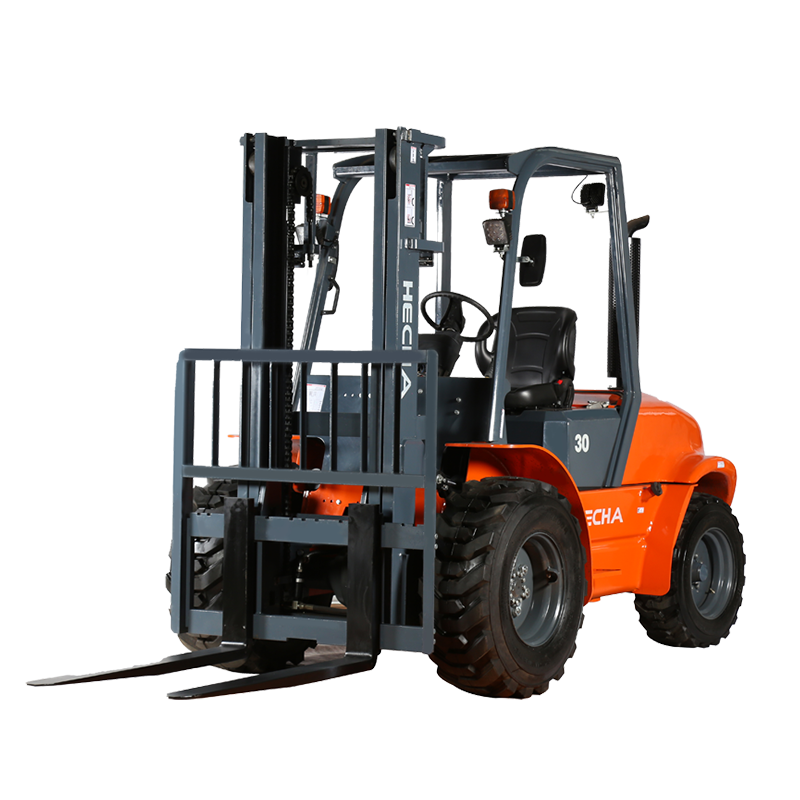 2WD ru terræn gaffeltruck